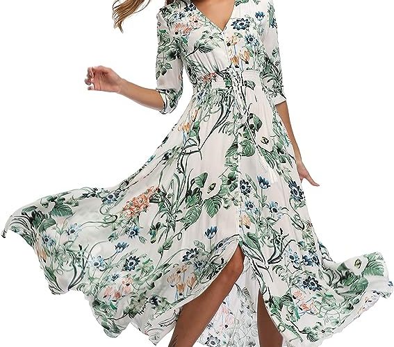 Women's Floral Maxi Dresses