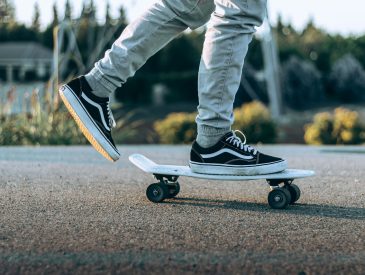 person skateboard